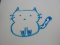 simpele cartoon kat